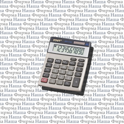 Калькулятор 1110 STF/250117 10 разр, 2-ое питание Staff
