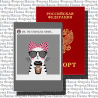 Обложка для паспорта 1030112-115 кож зам deVENTE