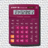 Калькулятор 888-STF/ 250454  12 разр бордо Staff