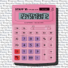 Калькулятор 888-STF/ 250452 12 разр розовый Staff