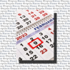 Календарь 2023г 3-х блочный 30*69 KLERK/Hatber